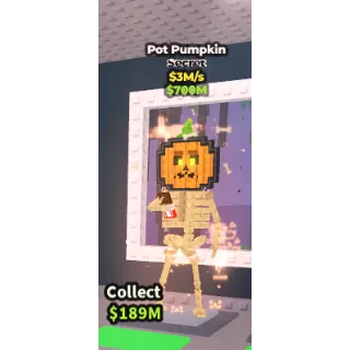 ✅ instant delivery 💎 Pot Pumpkin 💲 3M/S | $700M 🥷 SECRET Brainrot 
