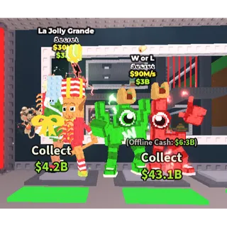 🔥【BUNDLE】🎀 La Jolly Grande 30M/s ➕ 🛡️ W or L 90M/S 🌮 Taco Mutation ✅ instant delivery