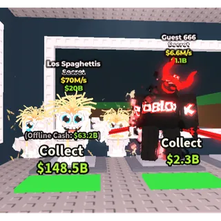 🔥【 BUNDLES 】:🍝 Los Spaghettis ➕ 👹 Guest 666 6.6M/S ✅ instant delivery