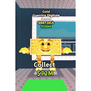 ✅ instant delivery 🎗️  Gold GUERRIRO  Digital $687.5K/S