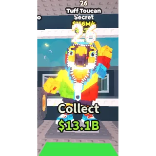 ✅ instant delivery 🔥 Tuff Toucan 156M/S 🎗️ 1 Mutation : 26 ( New Year )