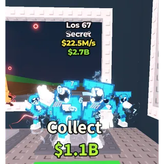 ✅ instant delivery 💎 Los 67 $22.5M/S