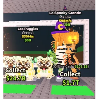 🔥【BUNDLE】: 🦮 Los Puggies 30M/S➕ 🎊 La Spooky Grande 100M/S ✅ instant delivery