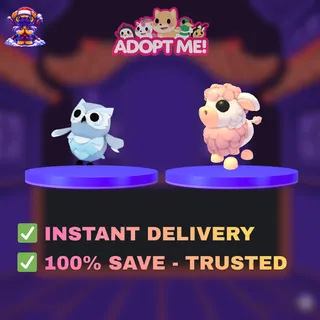 🔥【BUNDLE】🦉 Snow Owl ➕ 🐮 Angus Cow ✅Instant delivery
