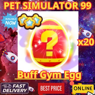 x20 Buff Gym Egg