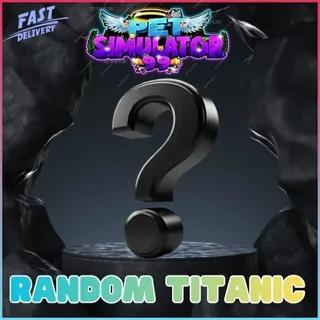 x3 RANDOM TITANIC PS99