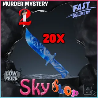 20x Frozen knife 2025 MM2