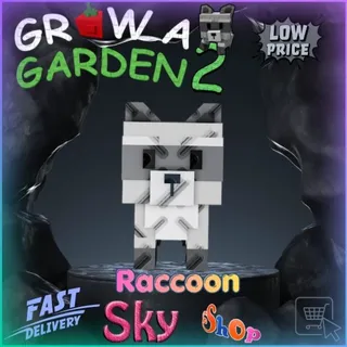 Raccoon GROW A GARDEN 2 