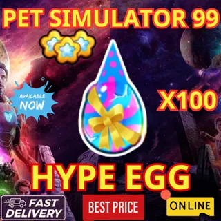 HYPE EGG X100