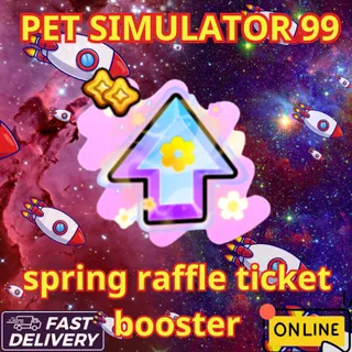 x200 spring raffle ticket booster
