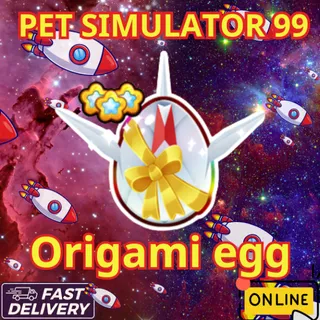 x50 origami egg