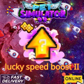 X100 lucky speed boost II
