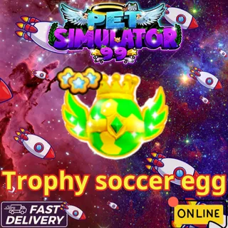 X10 trophy soccer egg