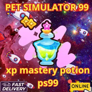 x1000 xp mastery potion ps99