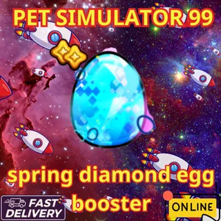x100 spring diamond egg booster