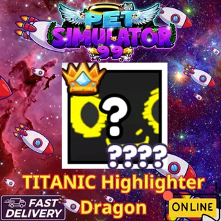 TITANIC Highlighter Dragon [ NEW ]