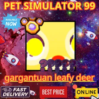 gargantuan leafy deer