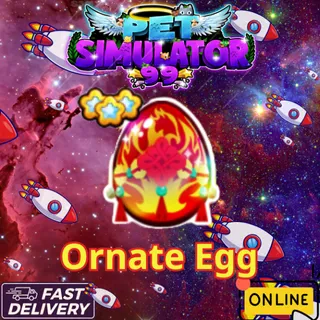 X10 ornate egg