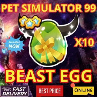 BEAST EGG X10