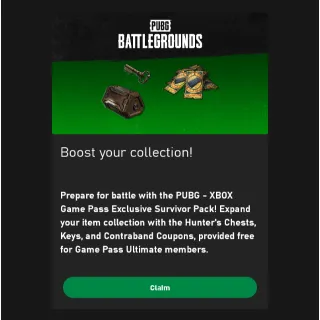 Player unknown Pubg game pass perk