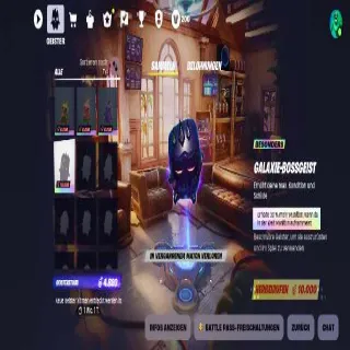 Galaxy Boss spirit