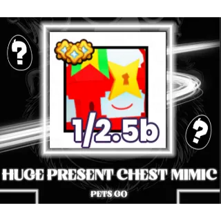 HUGE PRESENT CHEST MIMIC PETS GO