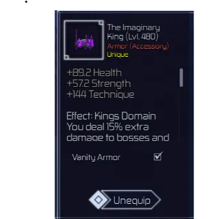 The Imaginary King  (Hollow set - Accessory)