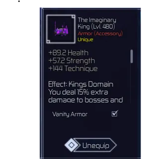 The Imaginary King  (Hollow set - Accessory)