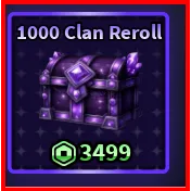 Clan reroll