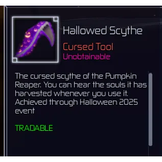Hallowed Scythe