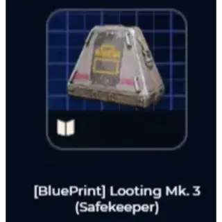 arc raiders    Looting Mk. 3 (Safekeeper) Blueprint