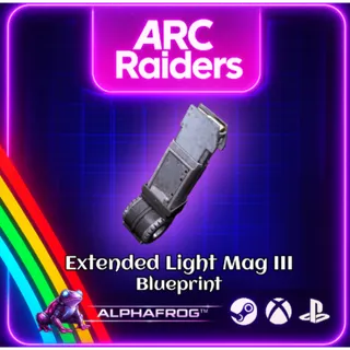 arc raiders   Extended Light Mag III Blueprint