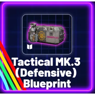 arc raiders  Tactical Mk.3 Defensive Blueprint