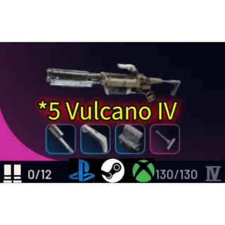 arc raiders  *5 Vulcano IV with full attachments 