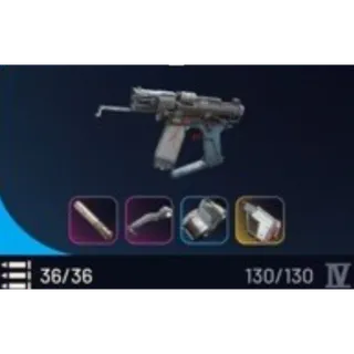 arc raiders:  10* Canto IV 100% Durability with full attachments 