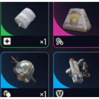 arc raiders :  10 Survivor +10 Medium Shield+ 30 ShowStopper +50 Herbal