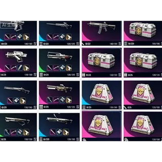 Choose any*10 weapon and 10 Augment +20 medium shield +60 trigger nade+ 60 herbal bandage+30 zipline+50 Surge Shield Recharger
