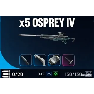 arc raiders *5 OSPREY IV with full attachments