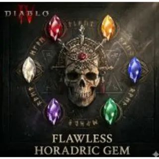 Diablo IV ⭐ Diablo 4-Season - Softcore  ⭐x1 Flawless Horadric Emerald