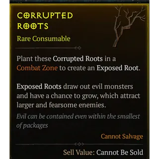  Diablo IV ⭐ Diablo 4-Season - Softcore ⭐x10 Corrupted Roots