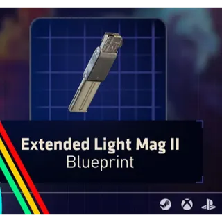arc raiders    Extended Light Magazine II  BluePrint