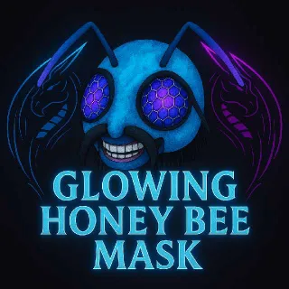Glowing Honey Bee Mask