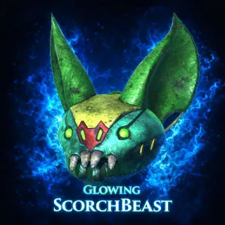 Glowing ScorchBeast Mask