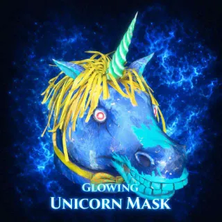 Glowing Unicorn Mask