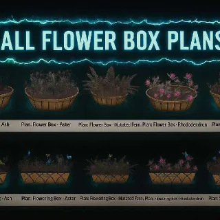 All Flower Box Plans