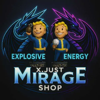 1000 Energy + 1000 Explosive Bubbleheads