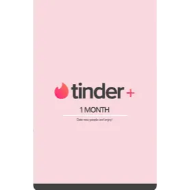 1 Month Tinder Plus Subscription (Via VPN Redemption)