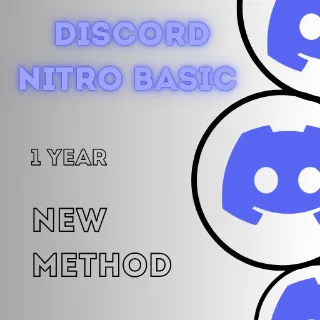 Discord Nitro Basic / Approved metho