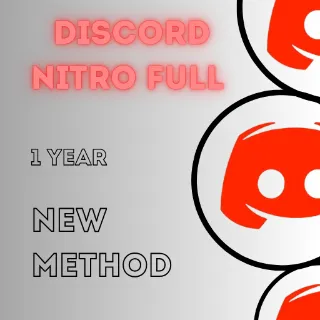 Discord Nitro / Approved method