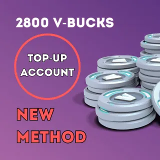 2800 V-Bucks / Approved method